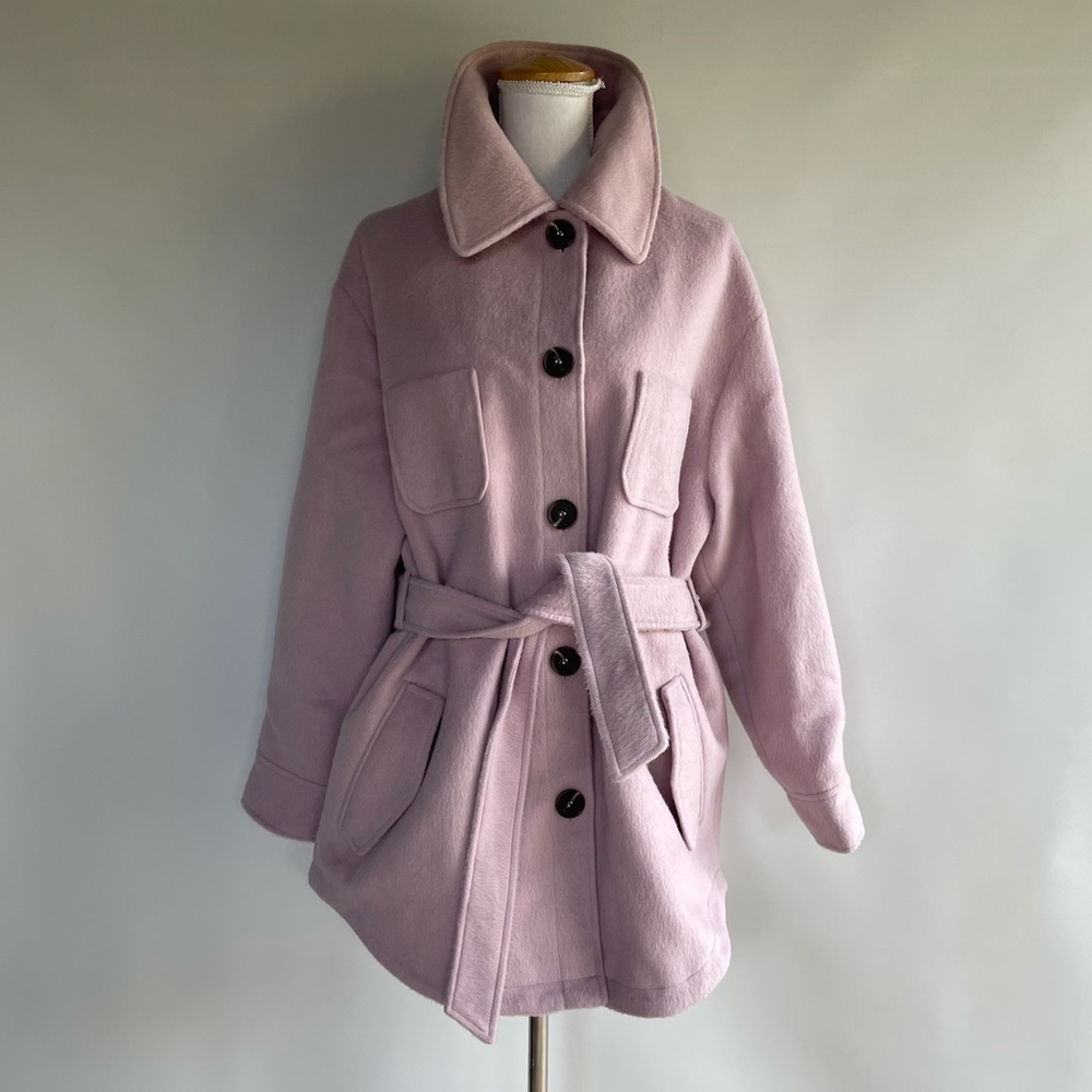 ASOS Belted Shirt Jacket - sz 8